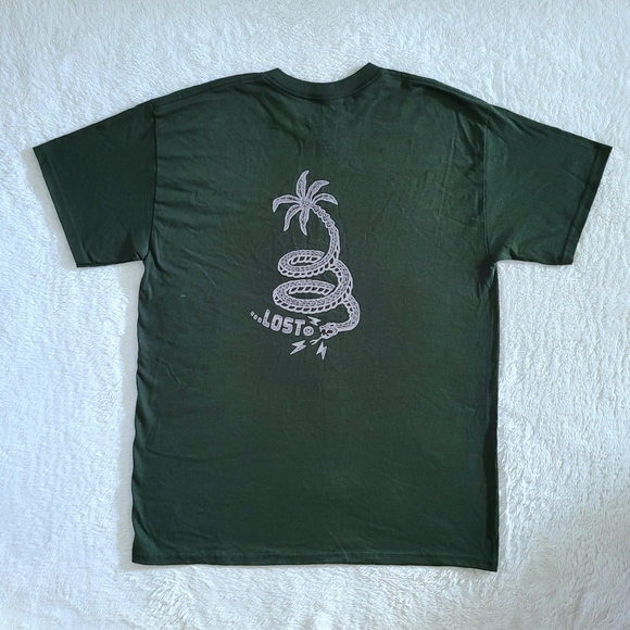 Lost Other - ...lost International Serpent🐍 Palm Tree🌴 Graphic Tee👕 - NWOT